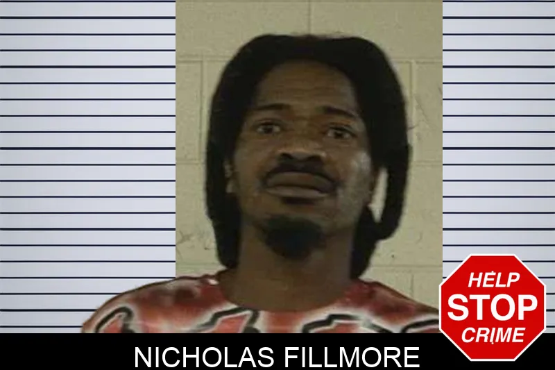 Nicholas Fillmore mugshot