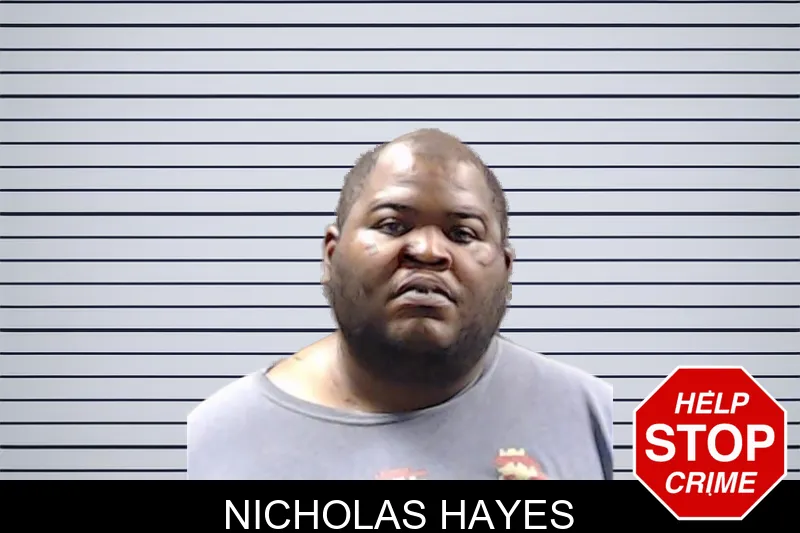 Nicholas Hayes mugshot
