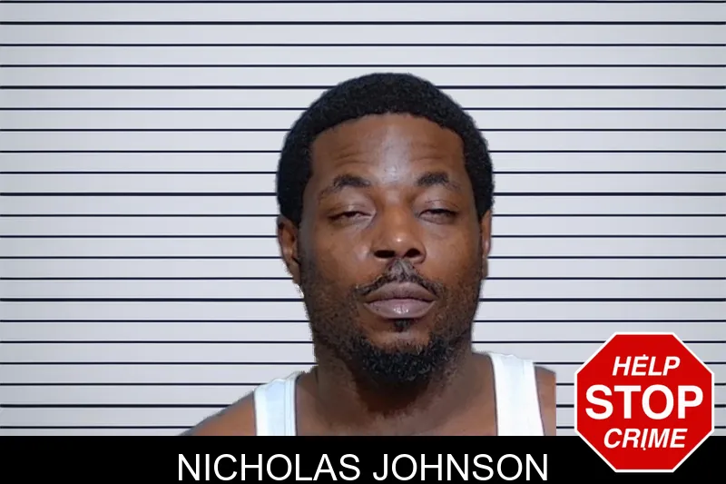 Nicholas Johnson mugshot