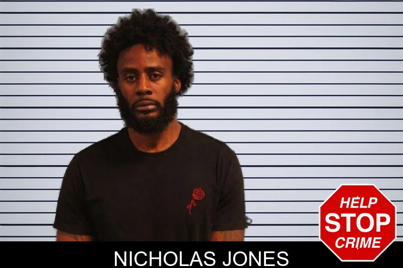 Nicholas Jones mugshot