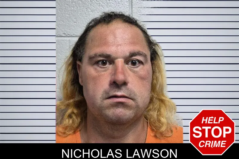 Nicholas Lawson mugshot