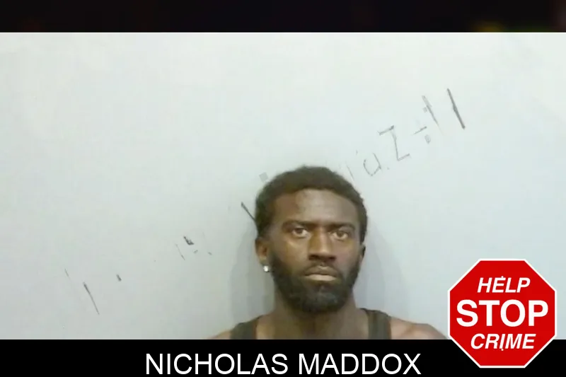Nicholas Maddox mugshot