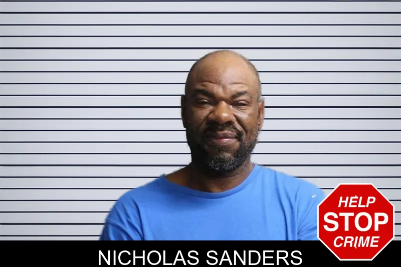 Nicholas Sanders mugshot