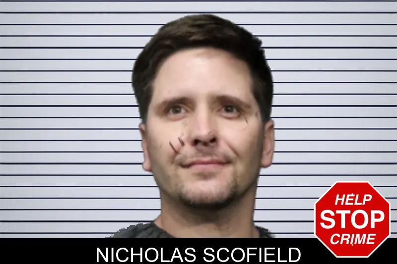 Nicholas Scofield mugshot