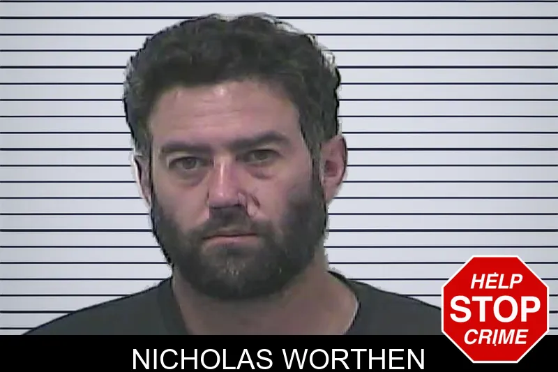 Nicholas Worthen mugshot