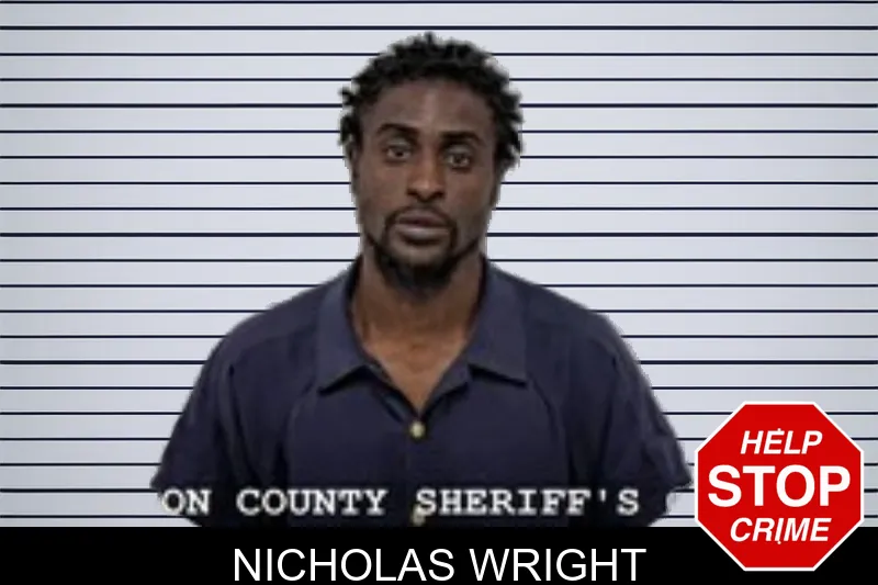 Nicholas Wright mugshot