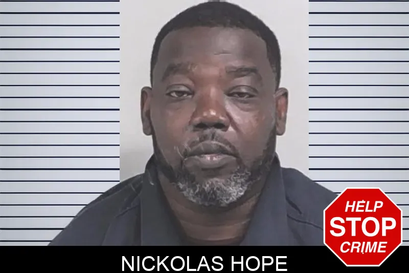 Nickolas Hope mugshot