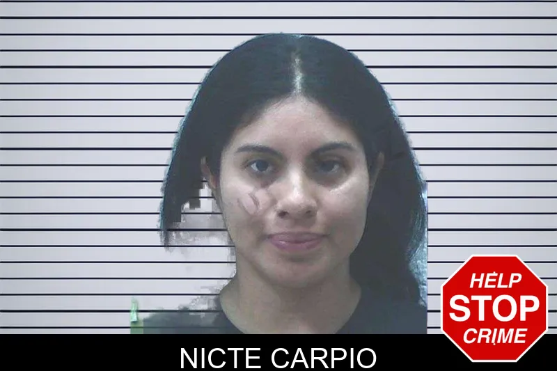 Nicte Carpio mugshot