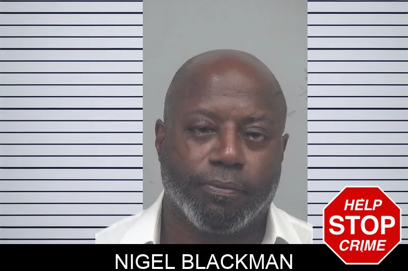 Nigel Blackman mugshot