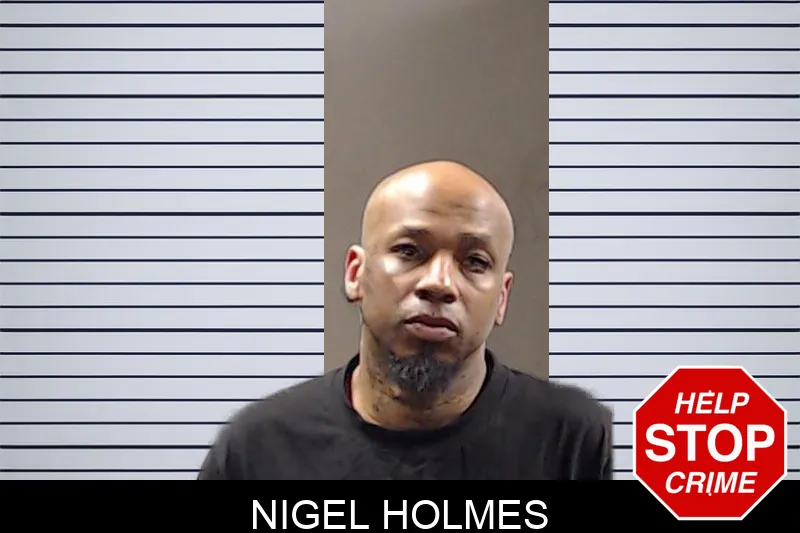 Nigel Holmes mugshot