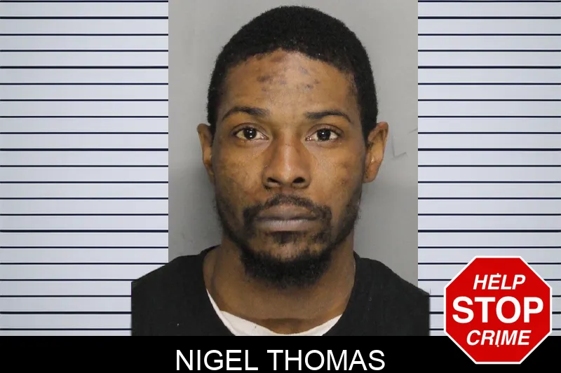 Nigel Thomas mugshot