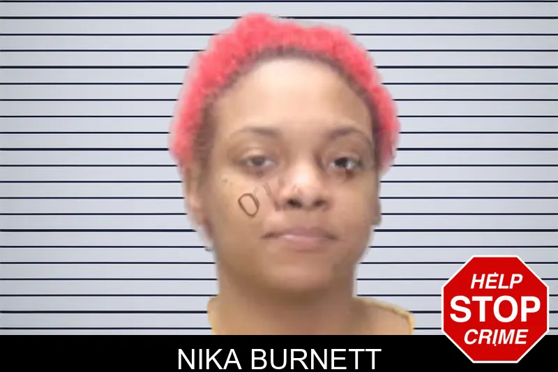 Nika Burnett mugshot