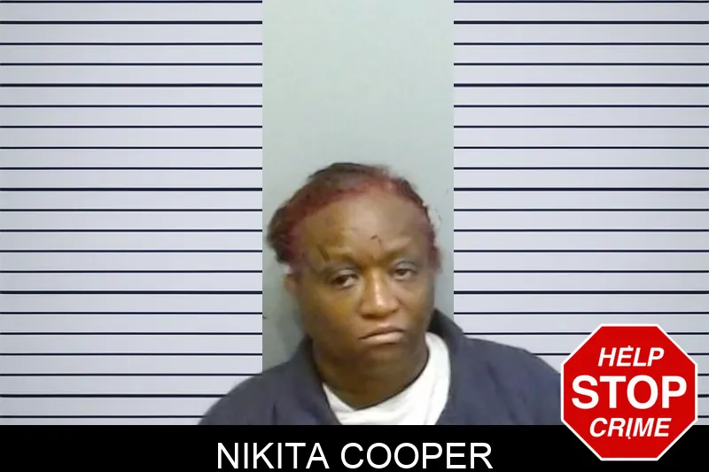 Nikita Cooper mugshot