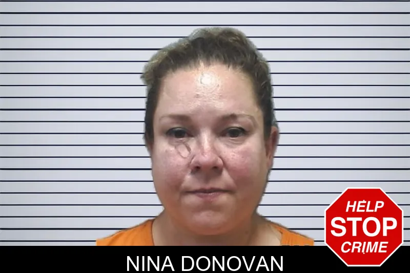 Nina Donovan mugshot