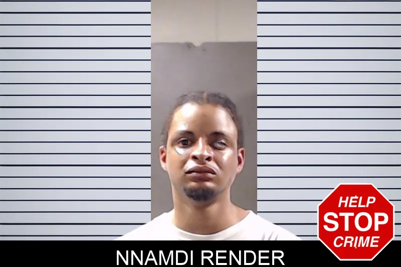 Nnamdi Render mugshot