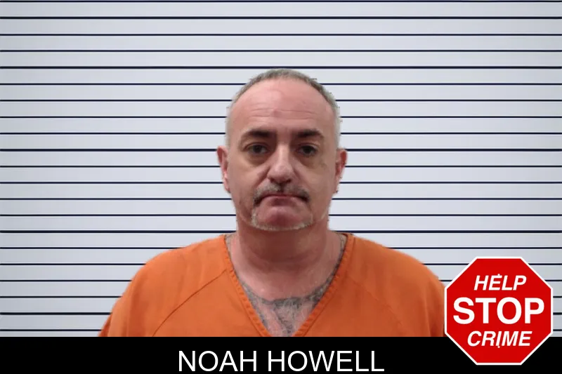 Noah Howell mugshot