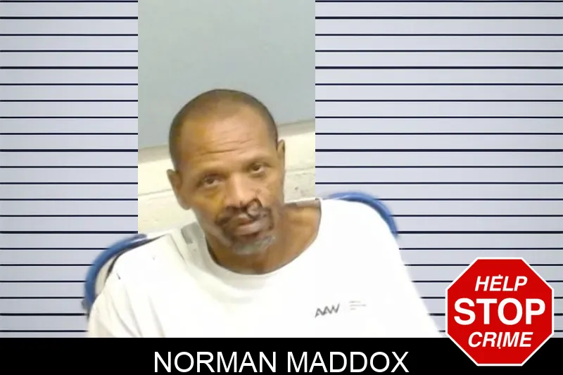 Norman Maddox mugshot