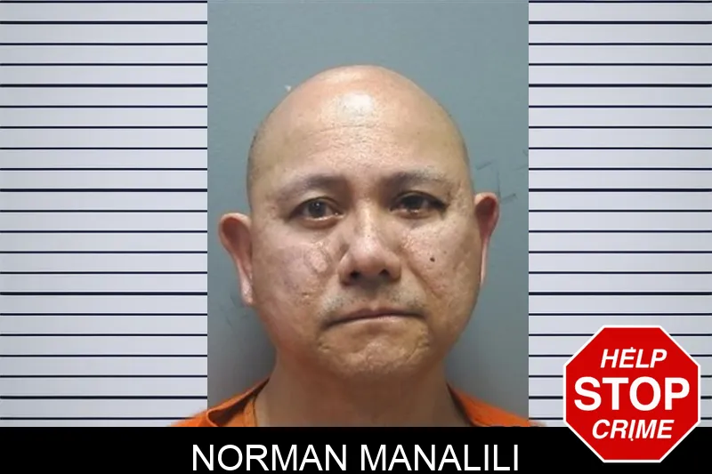 Norman Manalili mugshot