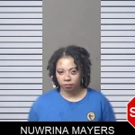 Nuwrina Mayers mugshot