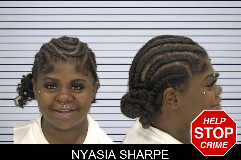 Nyasia Sharpe mugshot