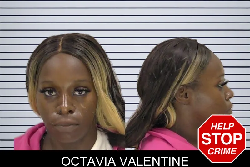 Octavia Valentine mugshot