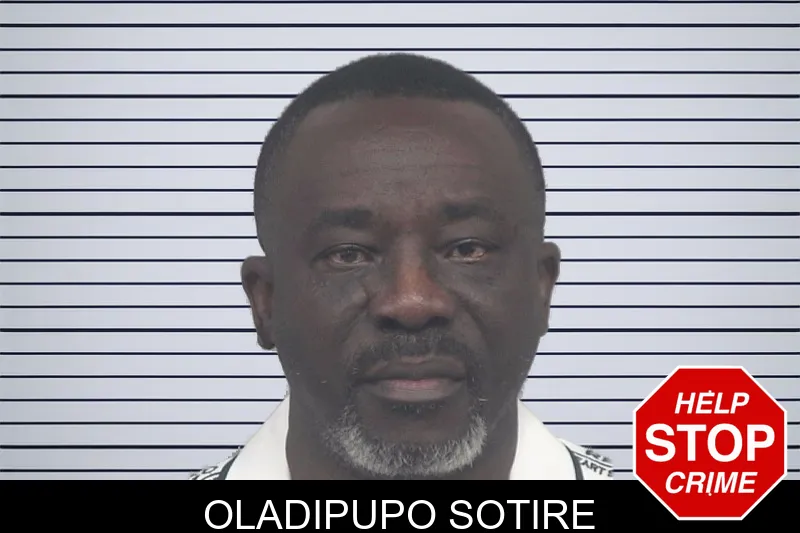Oladipupo Sotire mugshot