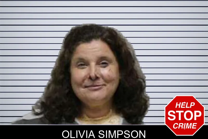 Olivia Simpson mugshot