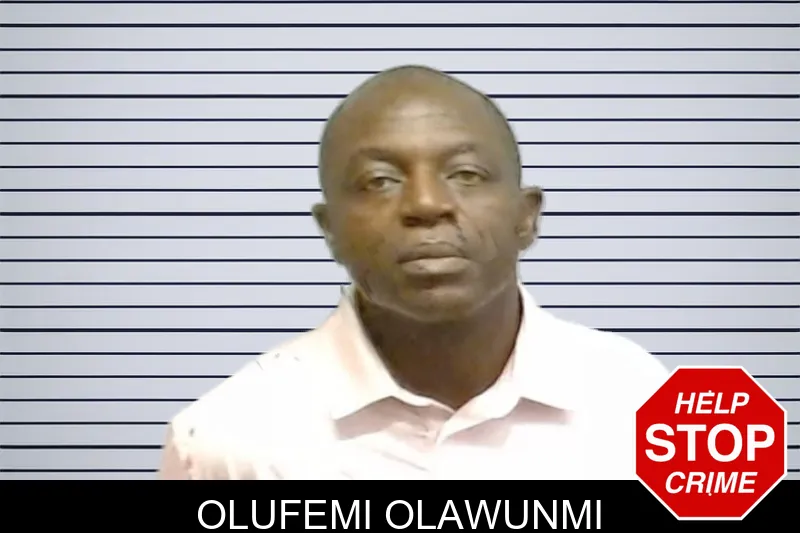 Olufemi Olawunmi mugshot
