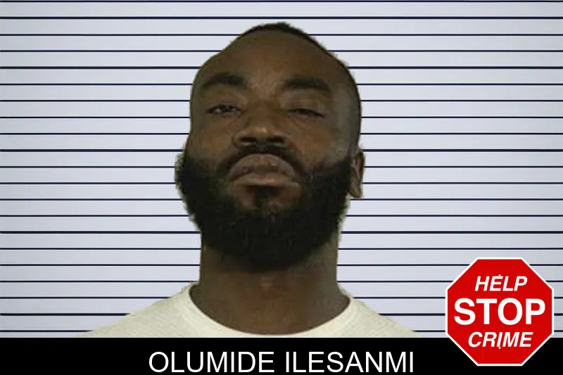 Olumide Ilesanmi mugshot