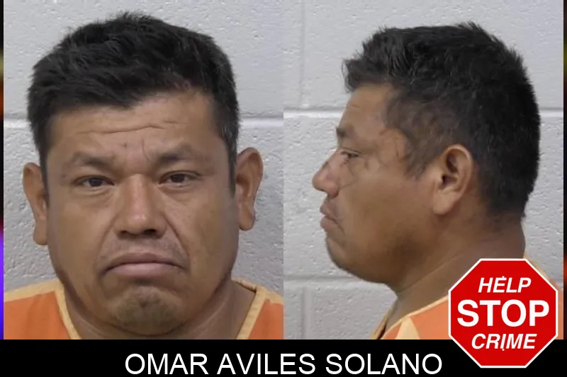 Omar Aviles Solano mugshot