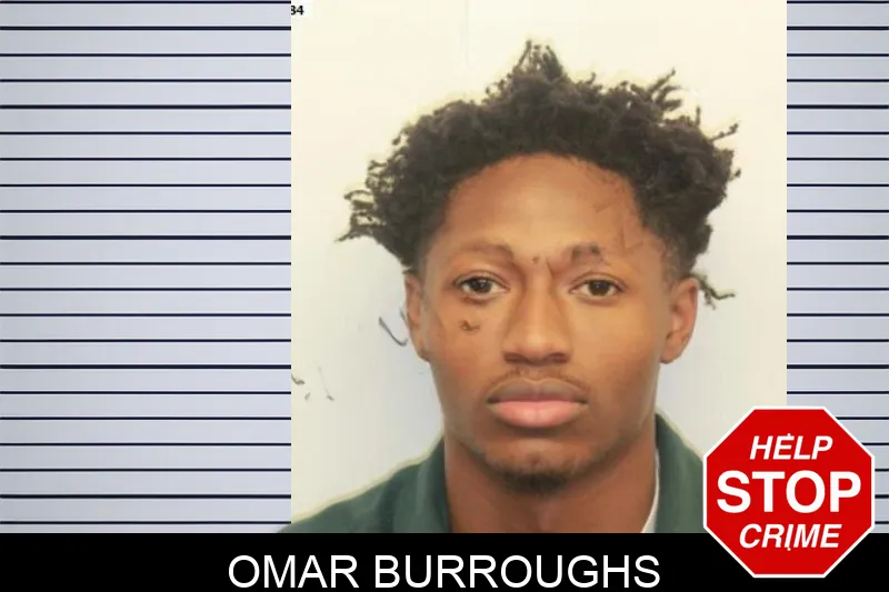 Omar Burroughs mugshot