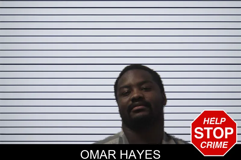 Omar Hayes mugshot