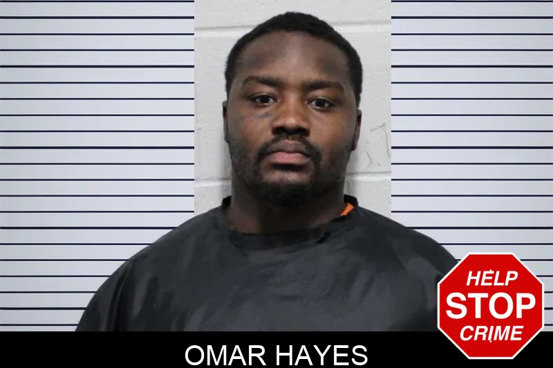 Omar Hayes mugshot