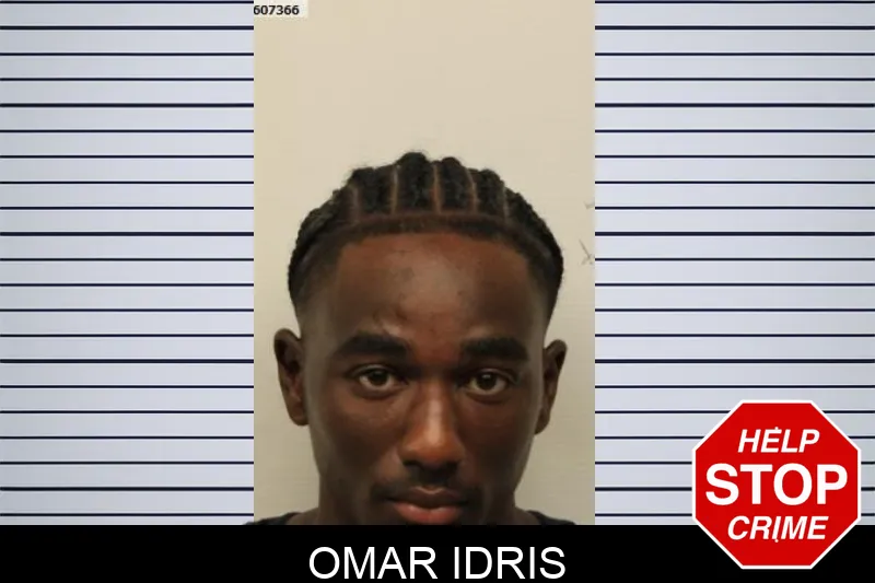 Omar Idris mugshot