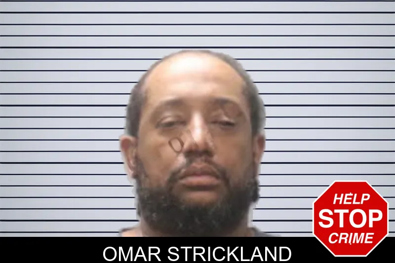 Omar Strickland mugshot