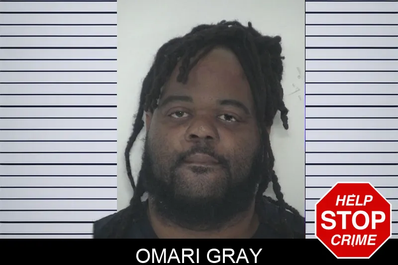 Omari Gray mugshot