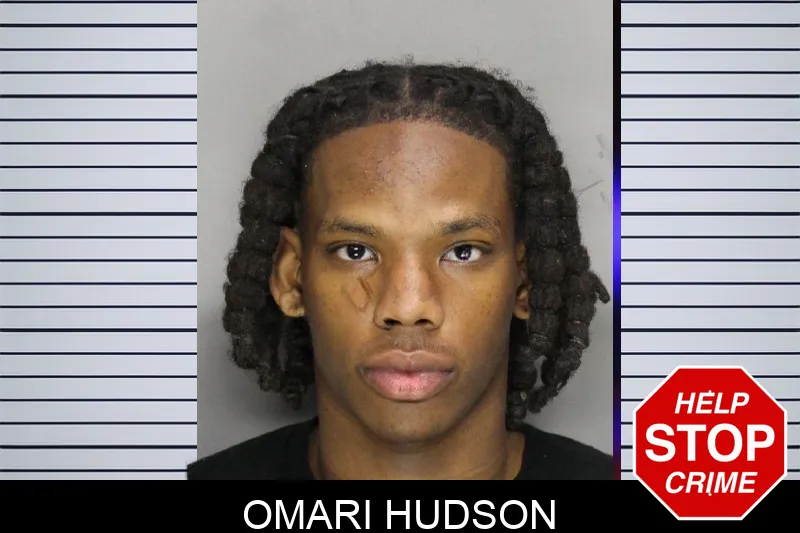 Omari Hudson mugshot