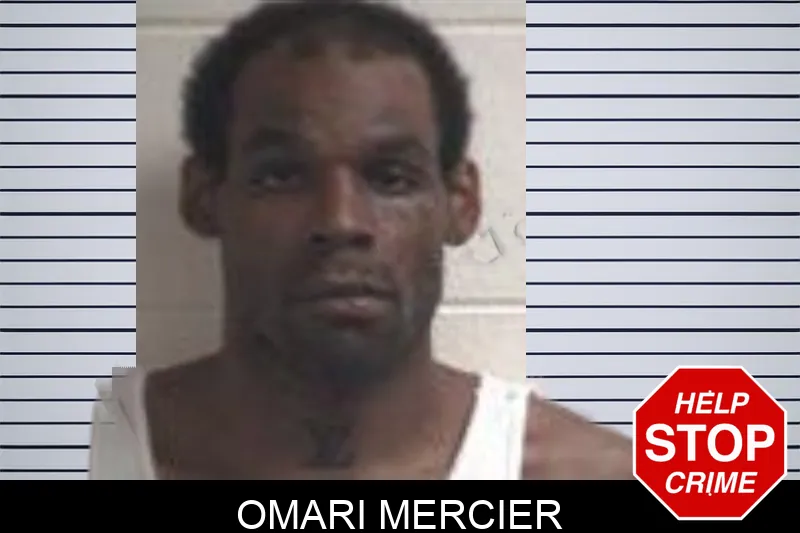 Omari Mercier mugshot