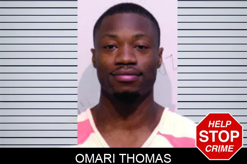 Omari Thomas mugshot