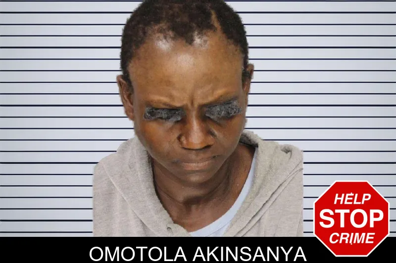 Omotola Akinsanya mugshot