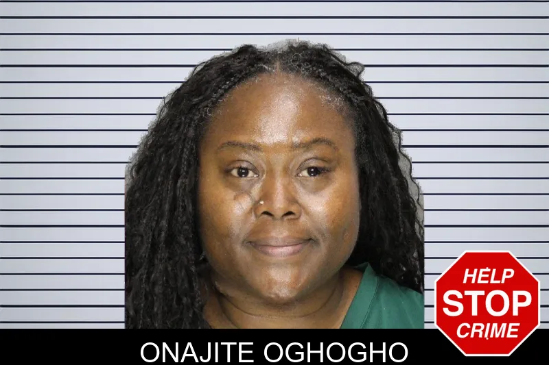 Onajite Oghogho mugshot