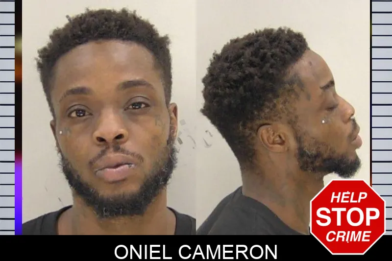 Oniel Cameron mugshot