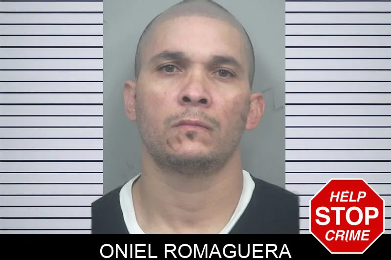Oniel Romaguera mugshot
