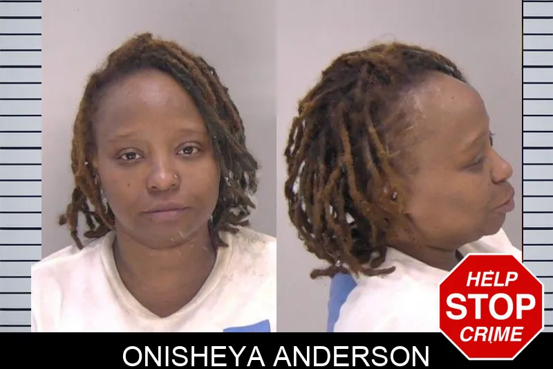 Onisheya Anderson mugshot