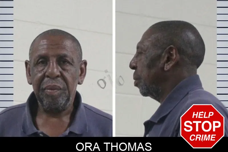 Ora Thomas mugshot