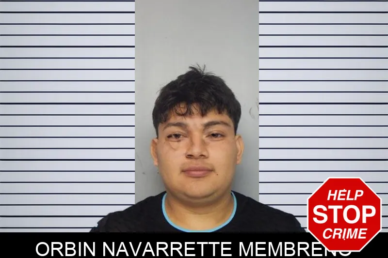 Orbin Navarrette Membreno mugshot