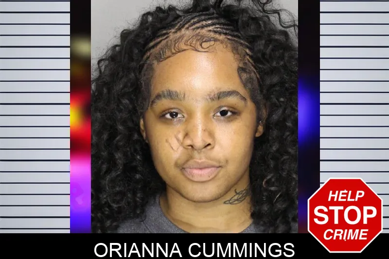 Orianna Cummings mugshot