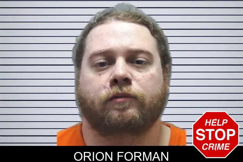Orion Forman mugshot
