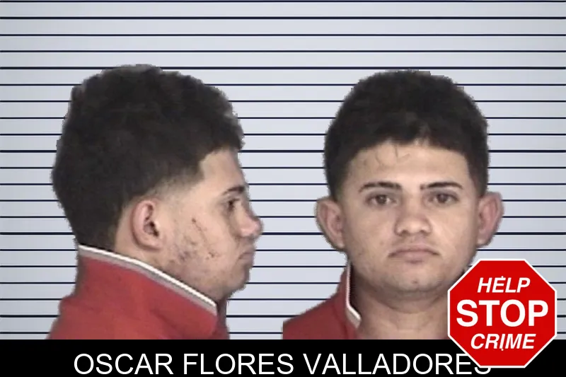 Oscar Flores Valladores mugshot