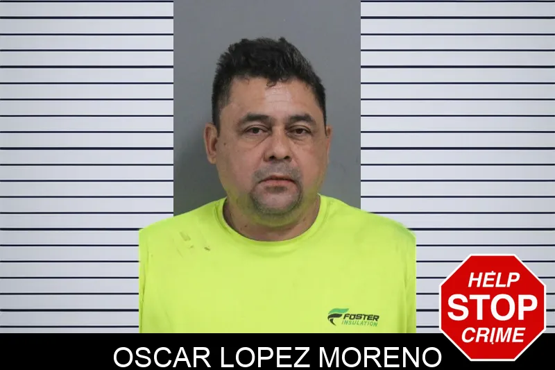 Oscar Lopez Moreno mugshot